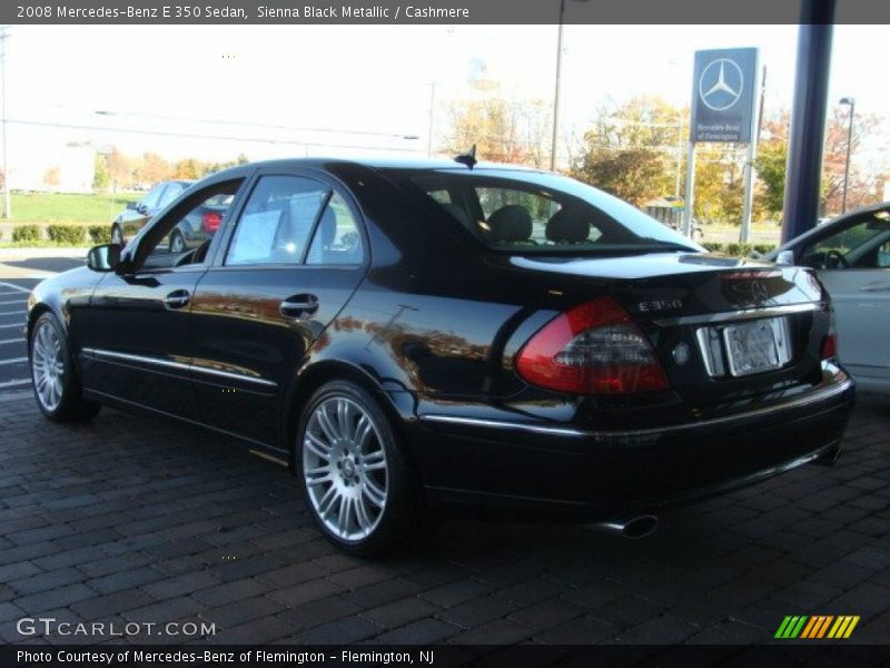 Sienna Black Metallic / Cashmere 2008 Mercedes-Benz E 350 Sedan