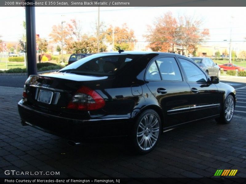 Sienna Black Metallic / Cashmere 2008 Mercedes-Benz E 350 Sedan