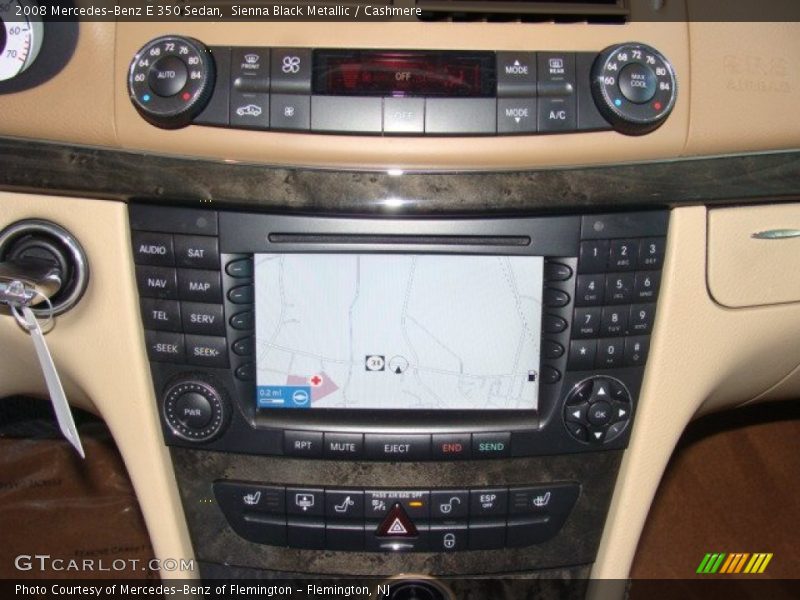 Sienna Black Metallic / Cashmere 2008 Mercedes-Benz E 350 Sedan