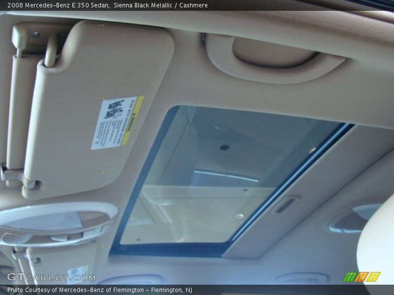 Sienna Black Metallic / Cashmere 2008 Mercedes-Benz E 350 Sedan