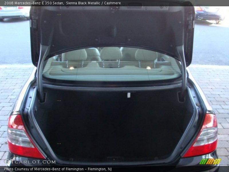 Sienna Black Metallic / Cashmere 2008 Mercedes-Benz E 350 Sedan
