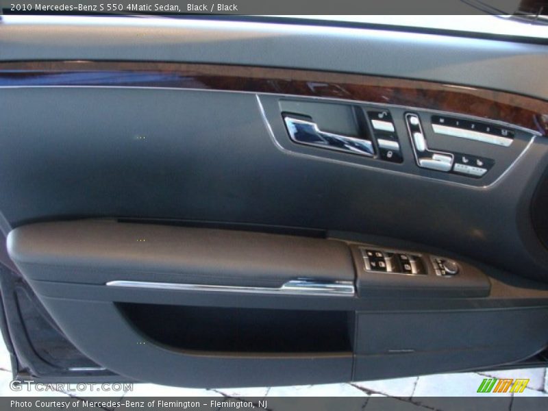Black / Black 2010 Mercedes-Benz S 550 4Matic Sedan