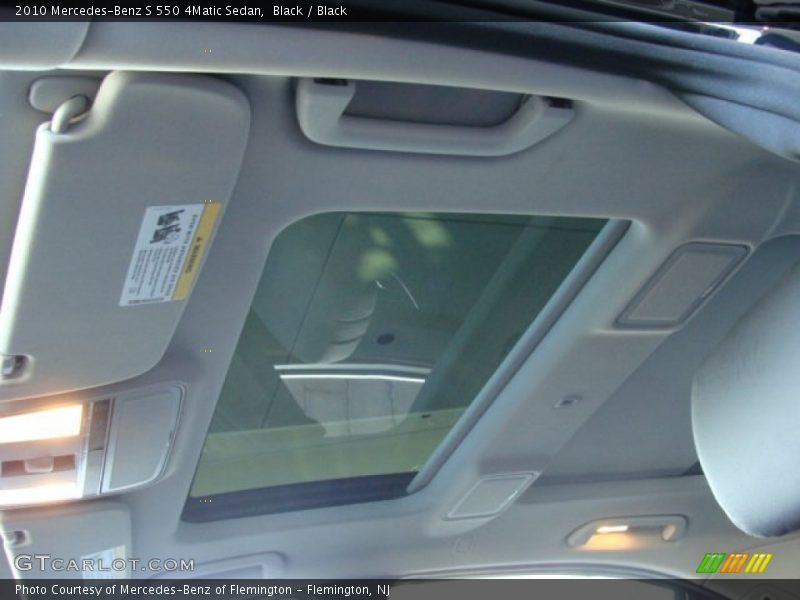 Black / Black 2010 Mercedes-Benz S 550 4Matic Sedan