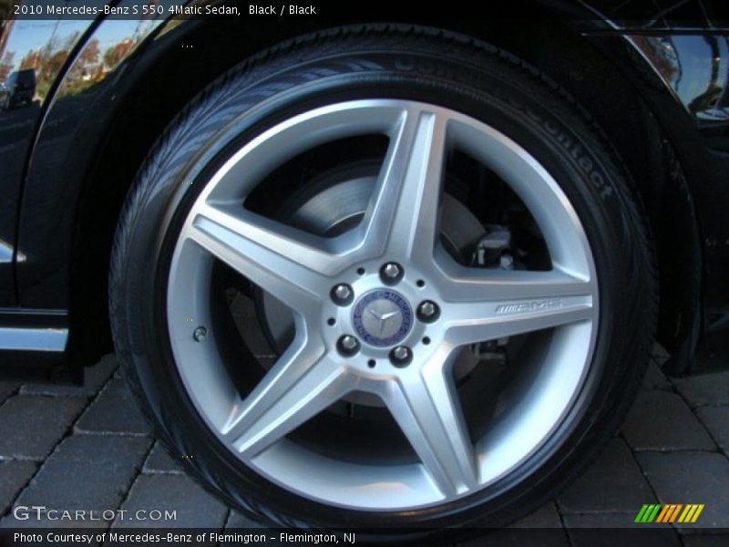 Black / Black 2010 Mercedes-Benz S 550 4Matic Sedan