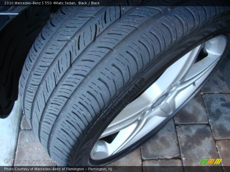 Black / Black 2010 Mercedes-Benz S 550 4Matic Sedan