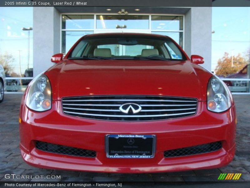 Laser Red / Wheat 2005 Infiniti G 35 Coupe