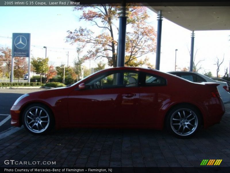Laser Red / Wheat 2005 Infiniti G 35 Coupe