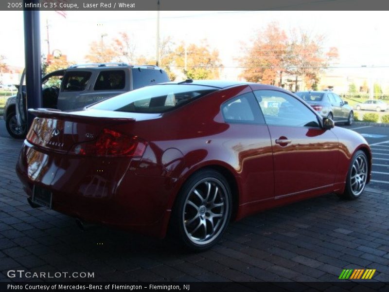 Laser Red / Wheat 2005 Infiniti G 35 Coupe