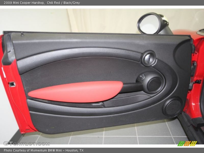 Chili Red / Black/Grey 2009 Mini Cooper Hardtop