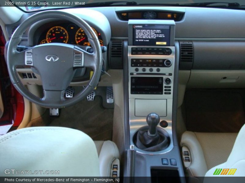 Laser Red / Wheat 2005 Infiniti G 35 Coupe