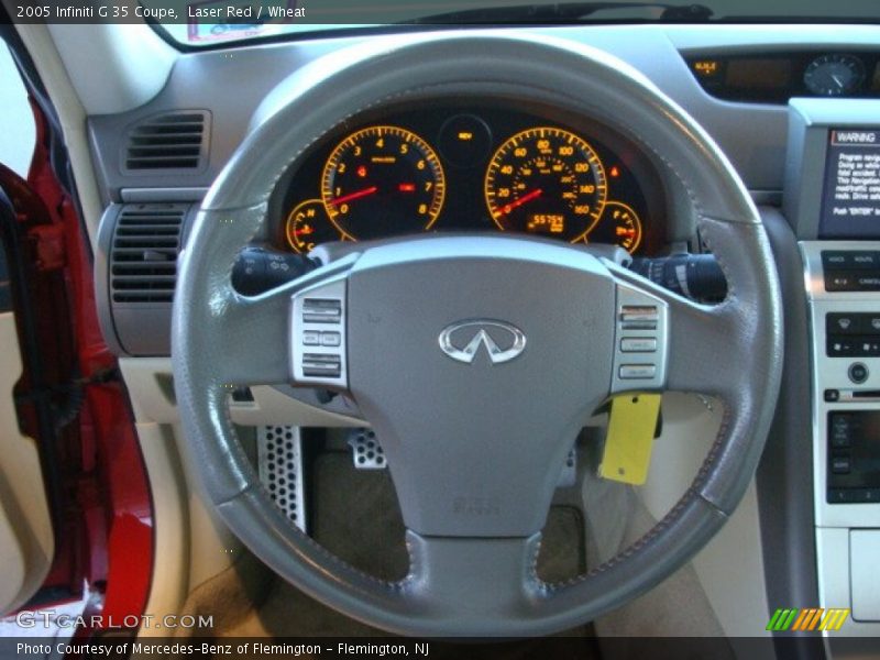 Laser Red / Wheat 2005 Infiniti G 35 Coupe