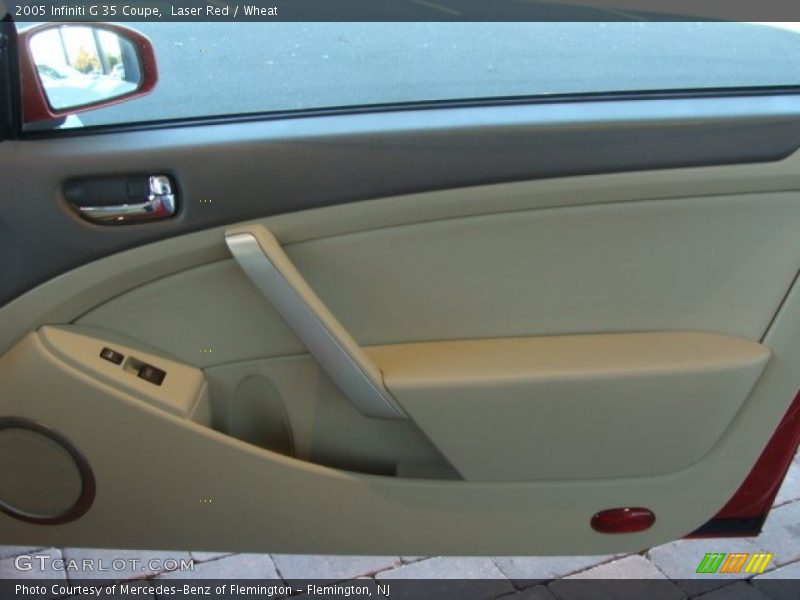 Laser Red / Wheat 2005 Infiniti G 35 Coupe