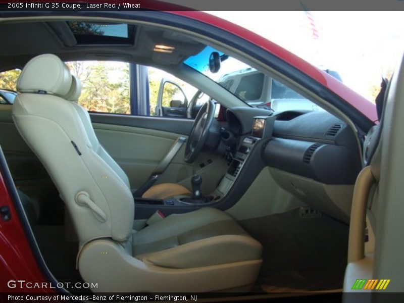 Laser Red / Wheat 2005 Infiniti G 35 Coupe