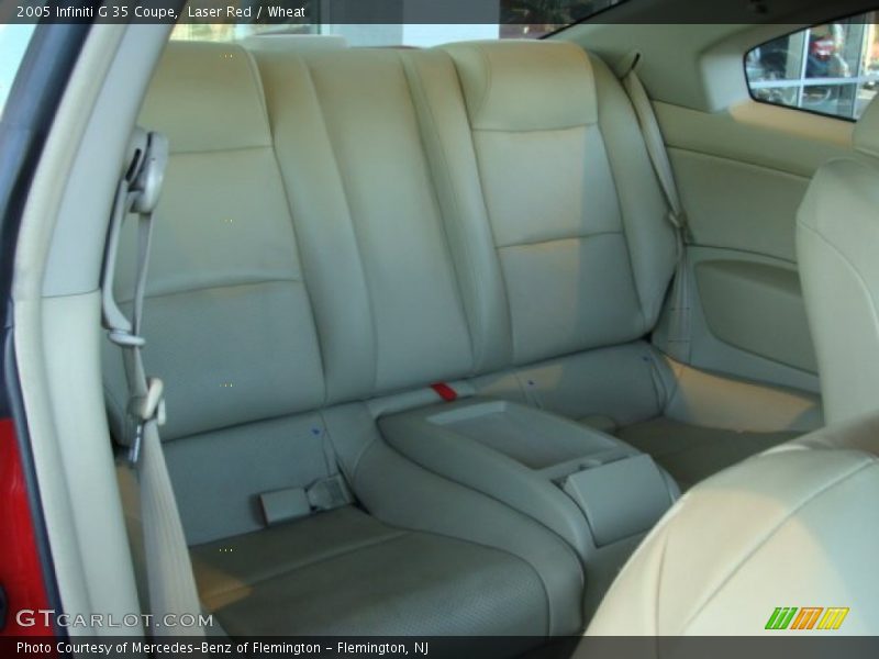 Laser Red / Wheat 2005 Infiniti G 35 Coupe
