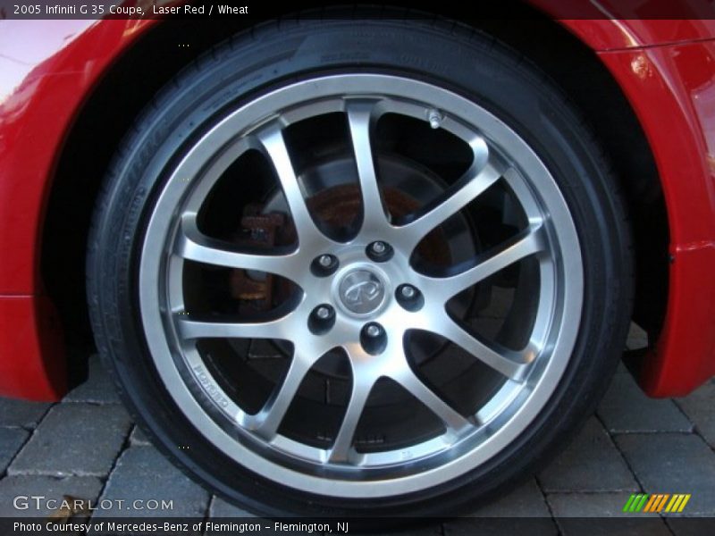 Laser Red / Wheat 2005 Infiniti G 35 Coupe