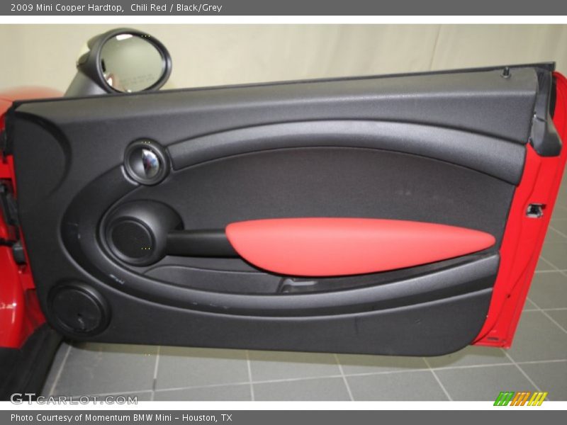 Chili Red / Black/Grey 2009 Mini Cooper Hardtop