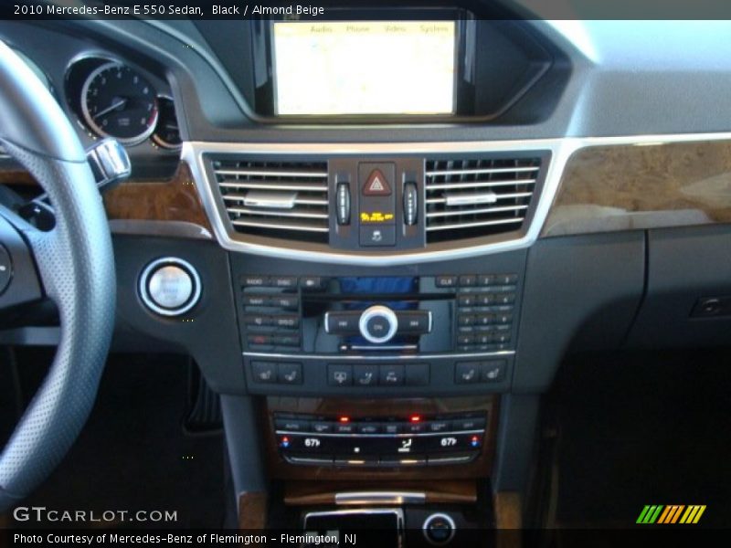 Black / Almond Beige 2010 Mercedes-Benz E 550 Sedan