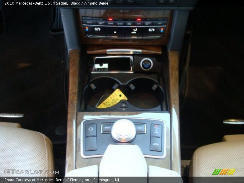 Black / Almond Beige 2010 Mercedes-Benz E 550 Sedan