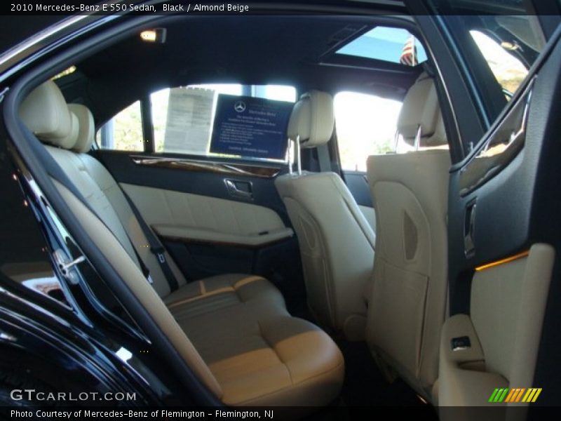 Black / Almond Beige 2010 Mercedes-Benz E 550 Sedan