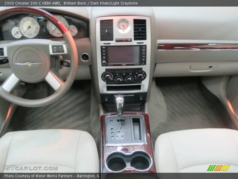 Dashboard of 2009 300 C HEMI AWD