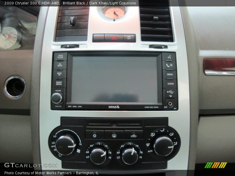 Controls of 2009 300 C HEMI AWD