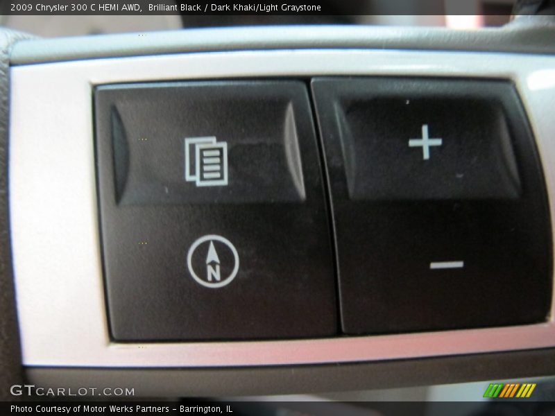Controls of 2009 300 C HEMI AWD