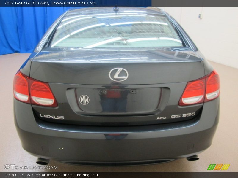 Smoky Granite Mica / Ash 2007 Lexus GS 350 AWD