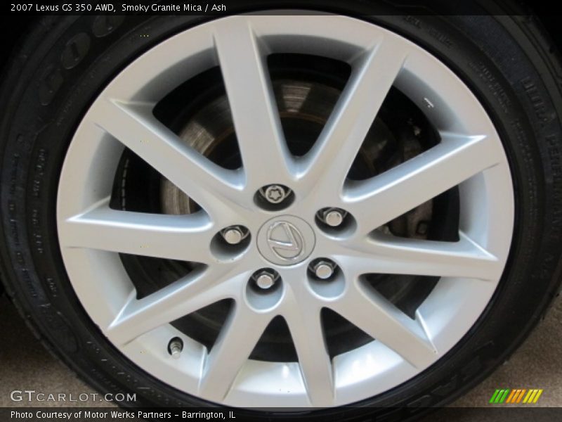 Smoky Granite Mica / Ash 2007 Lexus GS 350 AWD