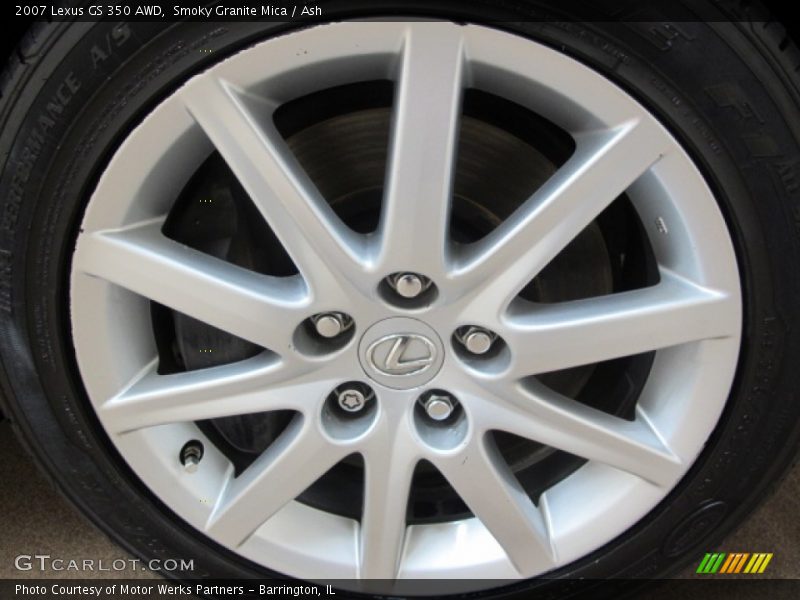 Smoky Granite Mica / Ash 2007 Lexus GS 350 AWD