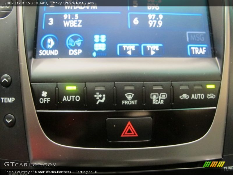 Smoky Granite Mica / Ash 2007 Lexus GS 350 AWD