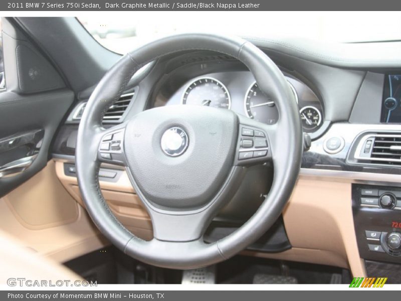  2011 7 Series 750i Sedan Steering Wheel