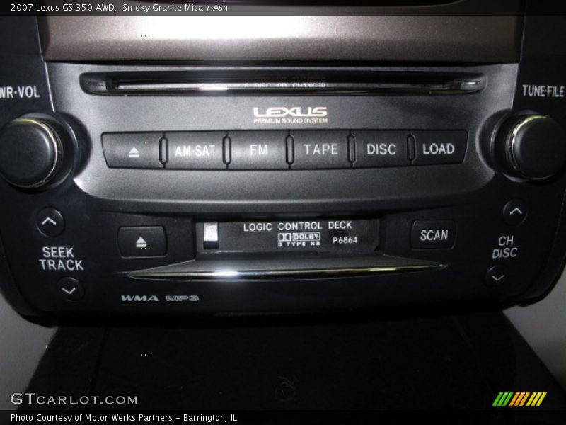 Smoky Granite Mica / Ash 2007 Lexus GS 350 AWD