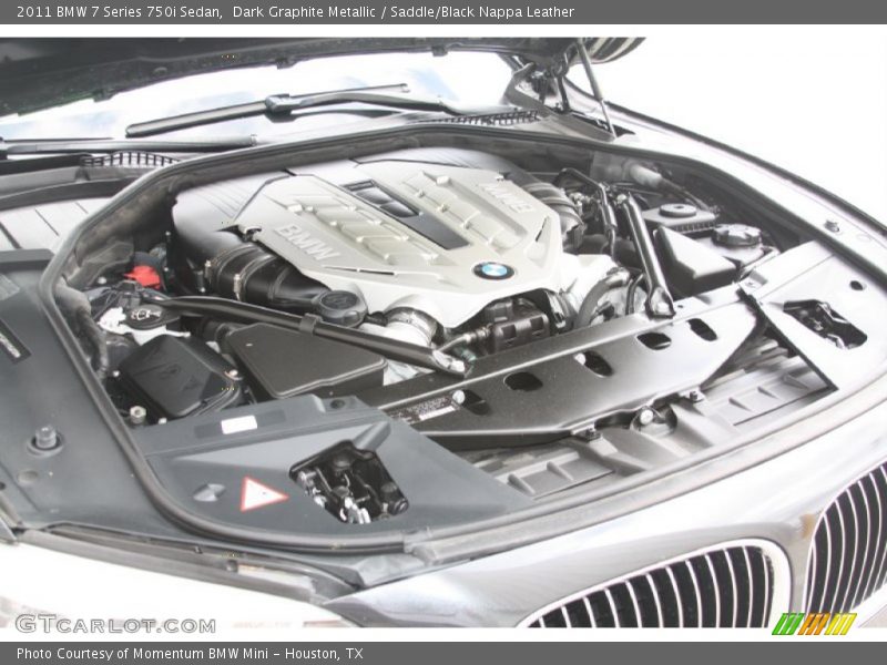  2011 7 Series 750i Sedan Engine - 4.4 Liter DI TwinPower Turbo DOHC 32-Valve VVT V8