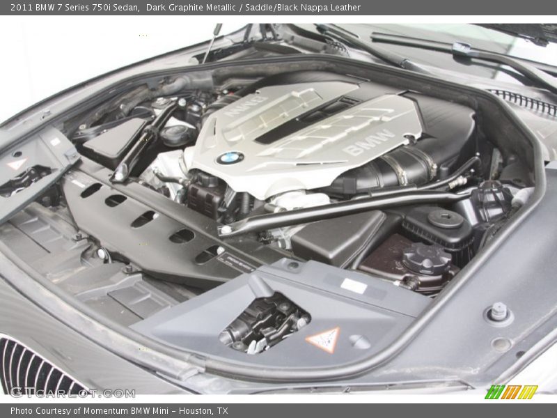  2011 7 Series 750i Sedan Engine - 4.4 Liter DI TwinPower Turbo DOHC 32-Valve VVT V8