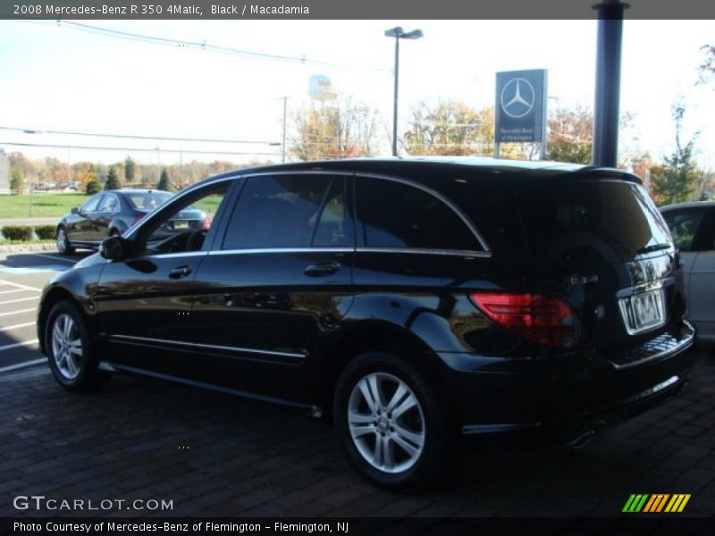 Black / Macadamia 2008 Mercedes-Benz R 350 4Matic