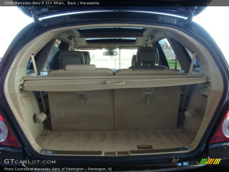 Black / Macadamia 2008 Mercedes-Benz R 350 4Matic
