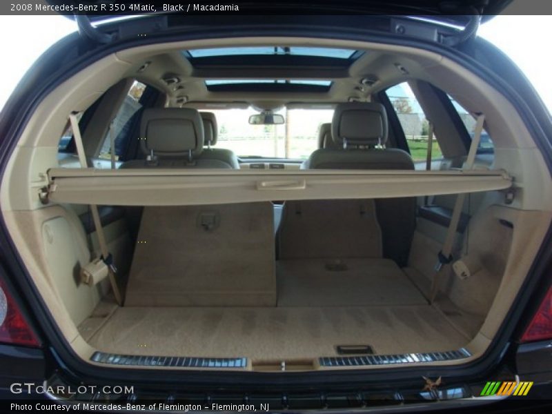 Black / Macadamia 2008 Mercedes-Benz R 350 4Matic