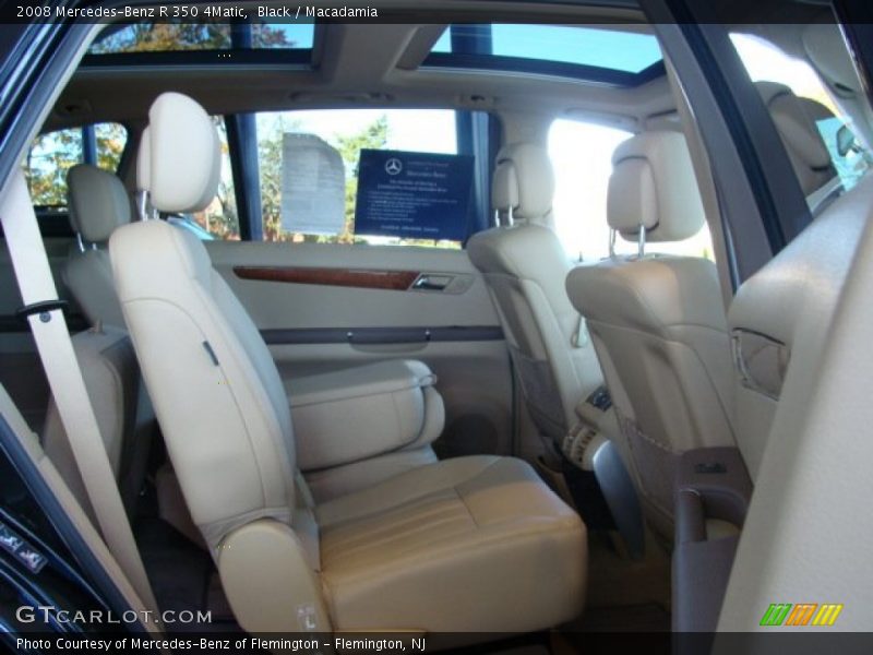 Black / Macadamia 2008 Mercedes-Benz R 350 4Matic