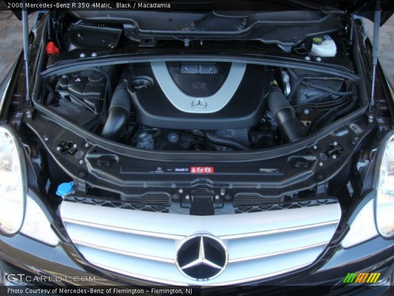 Black / Macadamia 2008 Mercedes-Benz R 350 4Matic
