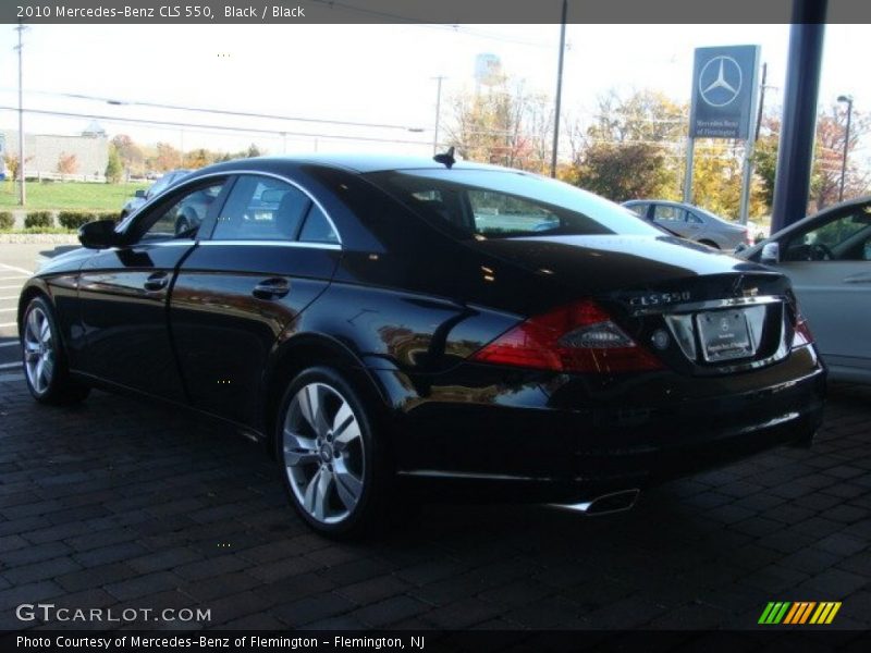 Black / Black 2010 Mercedes-Benz CLS 550