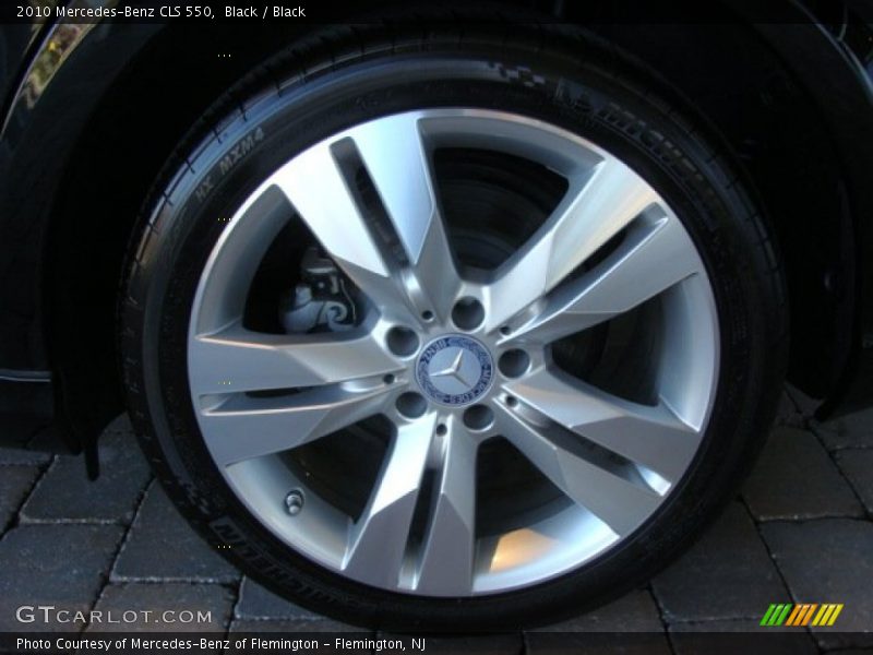 Black / Black 2010 Mercedes-Benz CLS 550