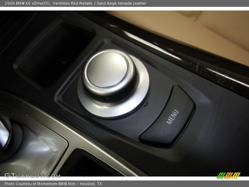 Vermilion Red Metallic / Sand Beige Nevada Leather 2009 BMW X6 xDrive35i