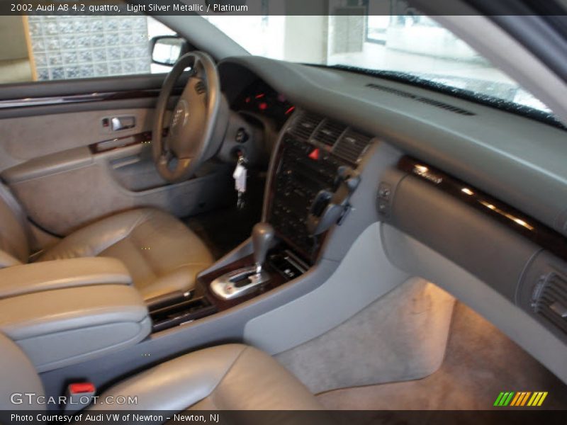 Light Silver Metallic / Platinum 2002 Audi A8 4.2 quattro