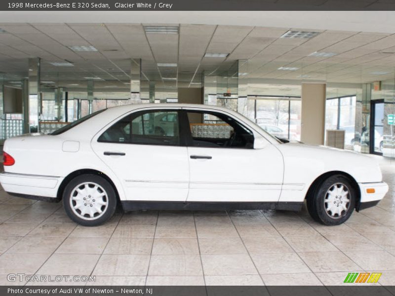 Glacier White / Grey 1998 Mercedes-Benz E 320 Sedan