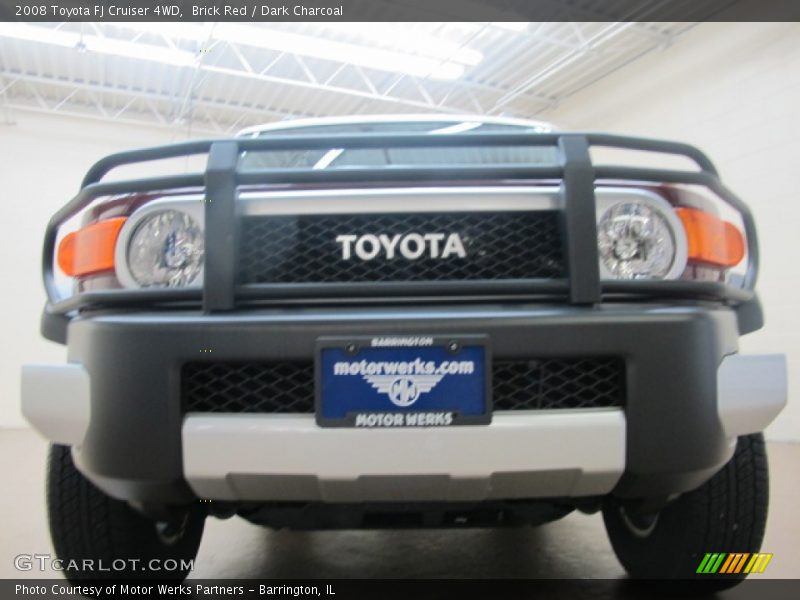 Brick Red / Dark Charcoal 2008 Toyota FJ Cruiser 4WD