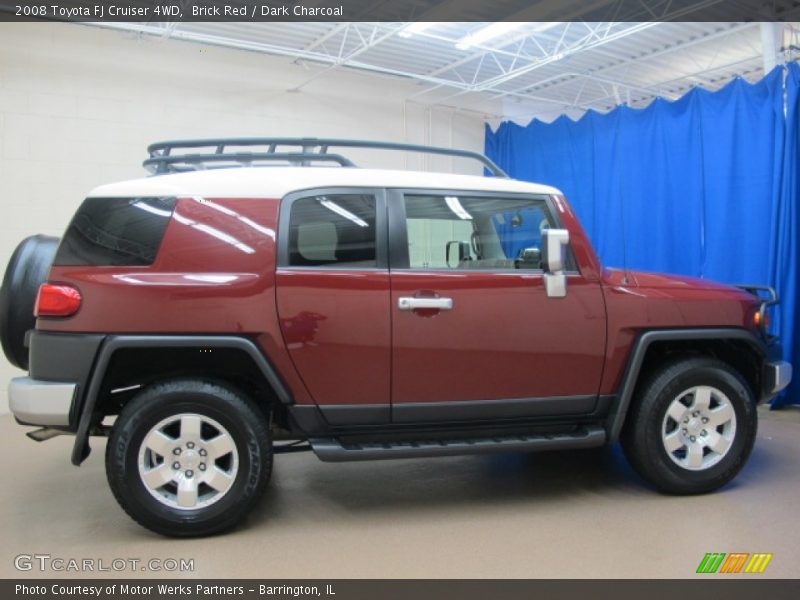 Brick Red / Dark Charcoal 2008 Toyota FJ Cruiser 4WD
