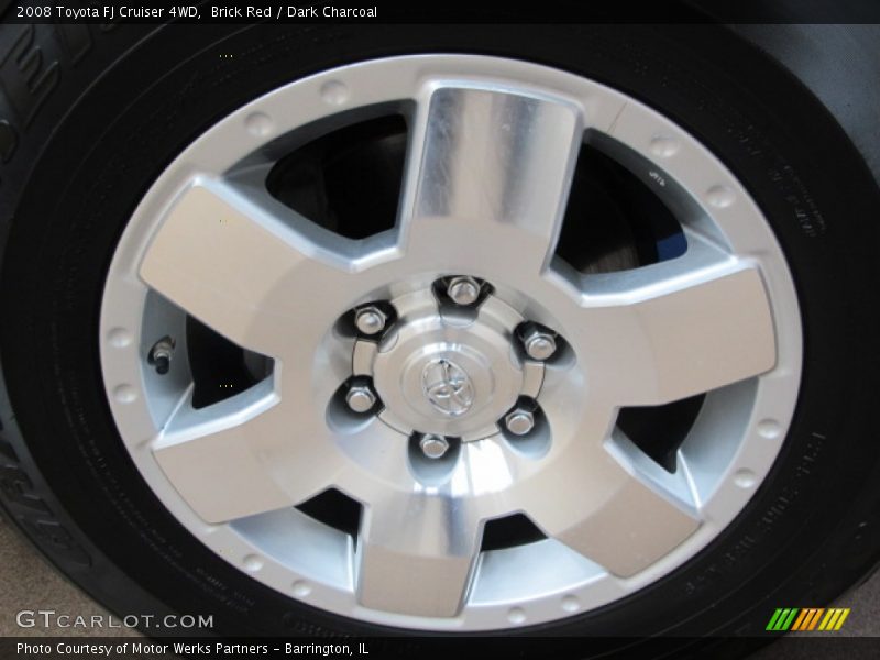 Brick Red / Dark Charcoal 2008 Toyota FJ Cruiser 4WD