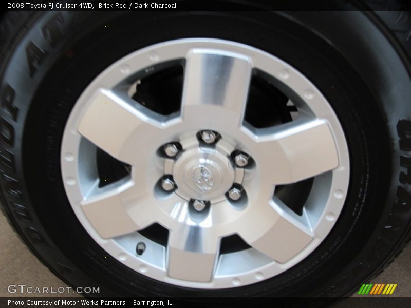 Brick Red / Dark Charcoal 2008 Toyota FJ Cruiser 4WD