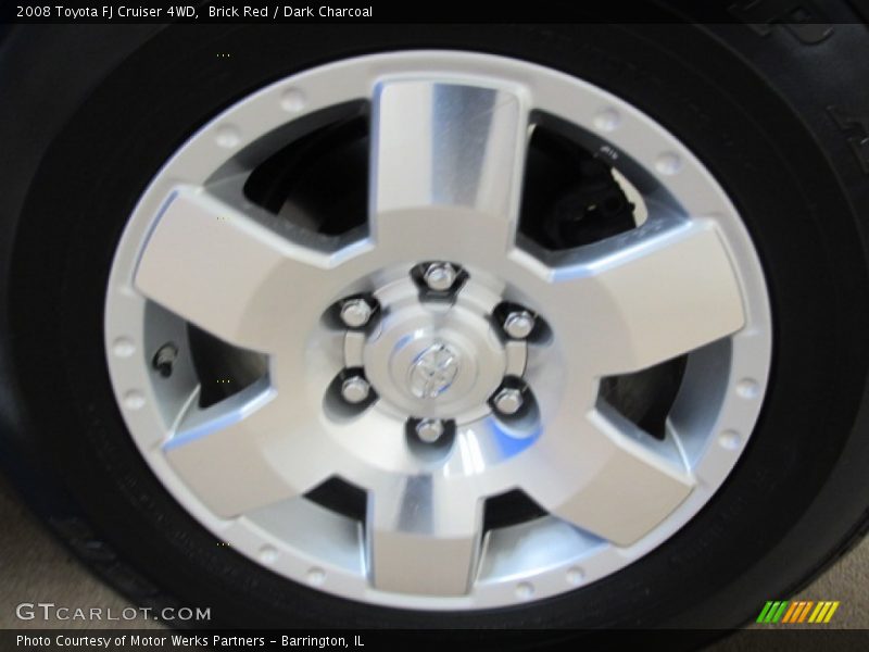 Brick Red / Dark Charcoal 2008 Toyota FJ Cruiser 4WD