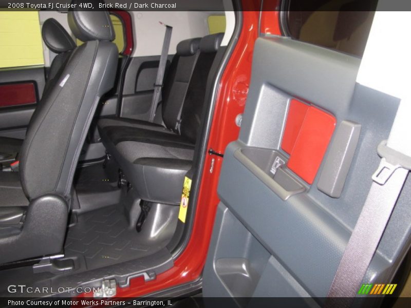 Brick Red / Dark Charcoal 2008 Toyota FJ Cruiser 4WD